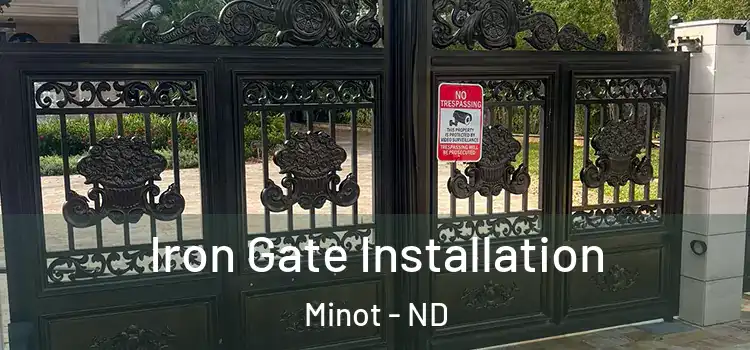 Iron Gate Installation Minot - ND