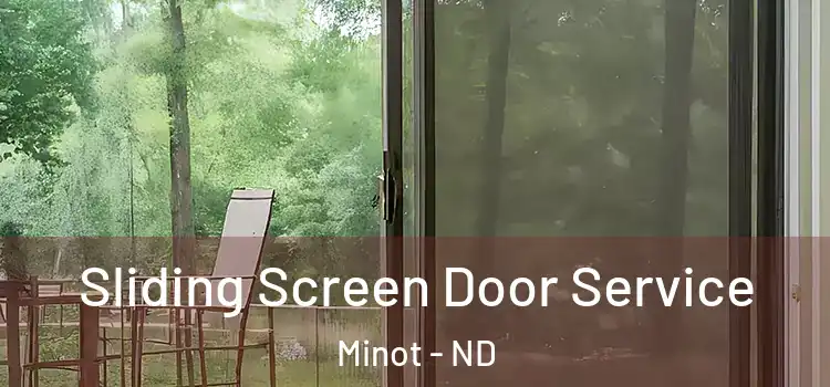 Sliding Screen Door Service Minot - ND